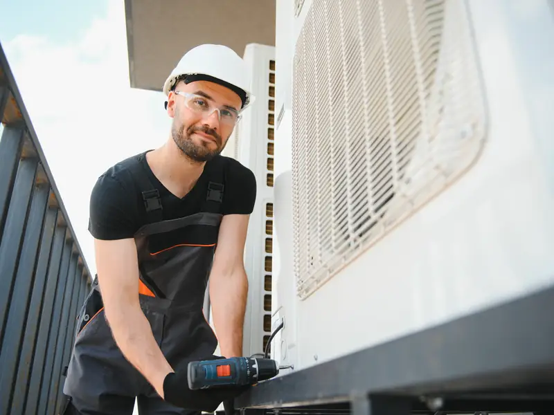 Réparation d'une unité de climatisation